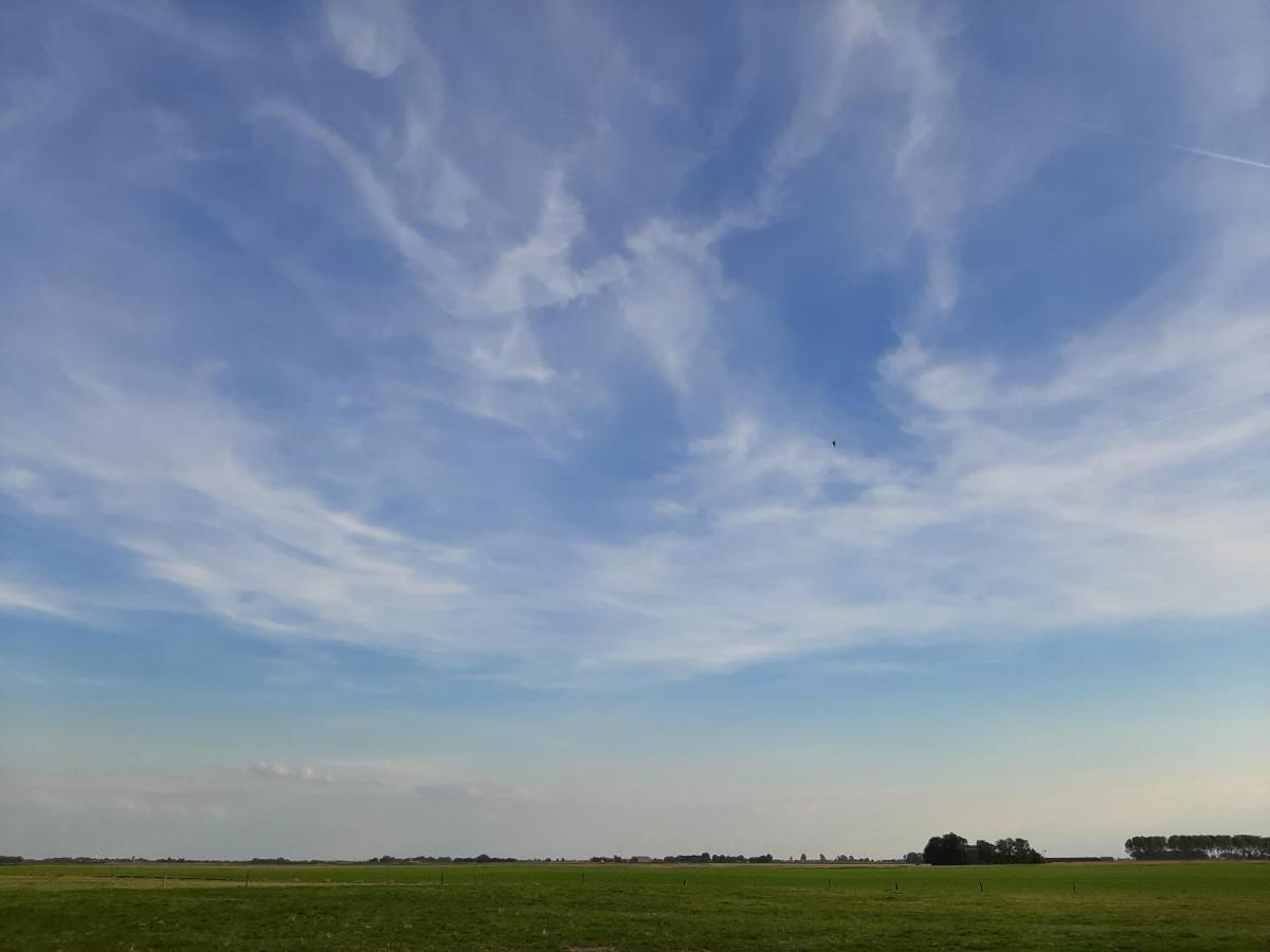 Glamping De Vrije Wind Hotel Houwerzijl Buitenkant foto