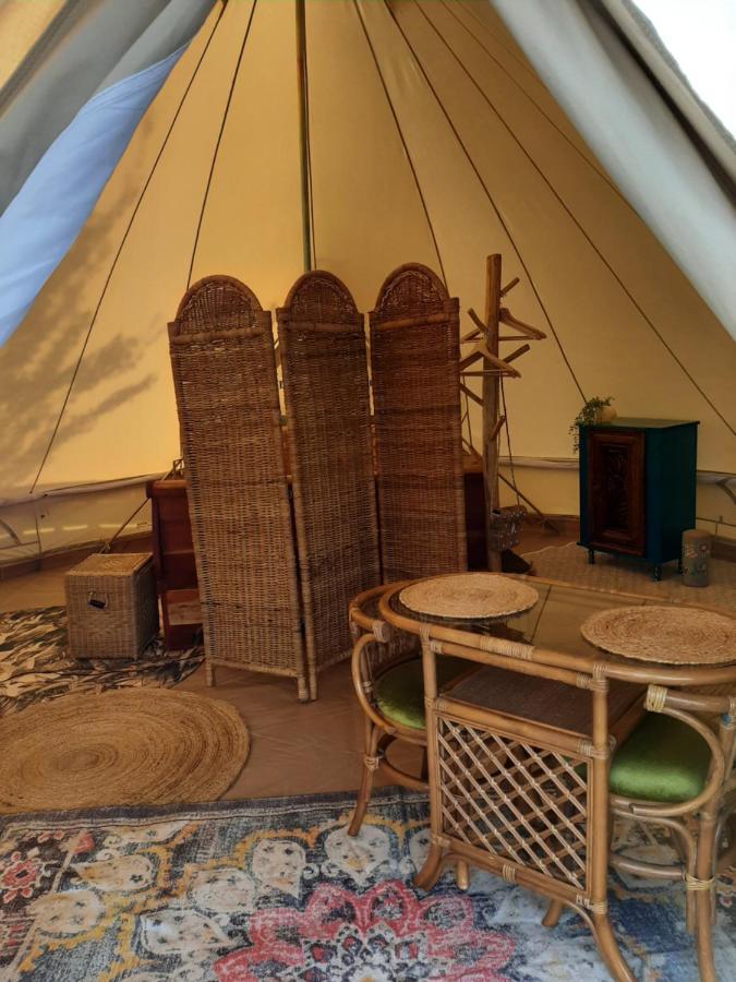 Glamping De Vrije Wind Hotel Houwerzijl Buitenkant foto