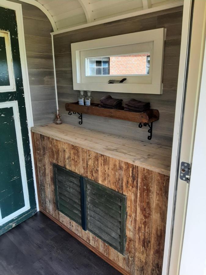 Glamping De Vrije Wind Hotel Houwerzijl Buitenkant foto