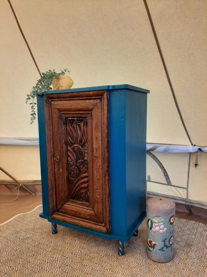 Glamping De Vrije Wind Hotel Houwerzijl Buitenkant foto