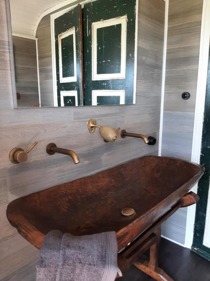 Glamping De Vrije Wind Hotel Houwerzijl Buitenkant foto